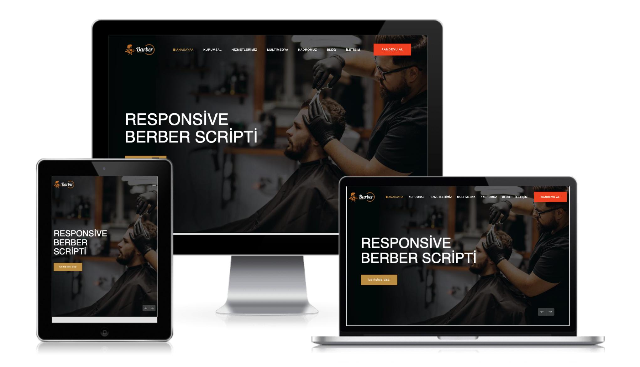 Cutter Berber Salonu Scripti