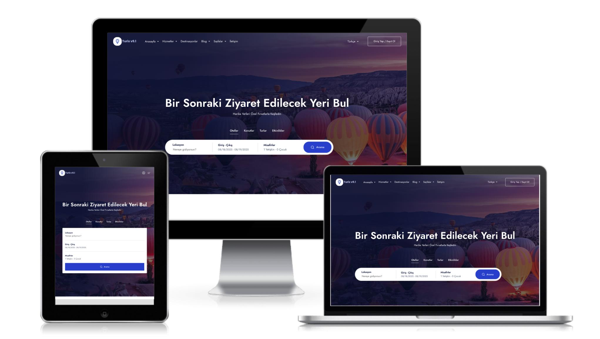 Turix V9.1+ Tur ve Hotel Scripti