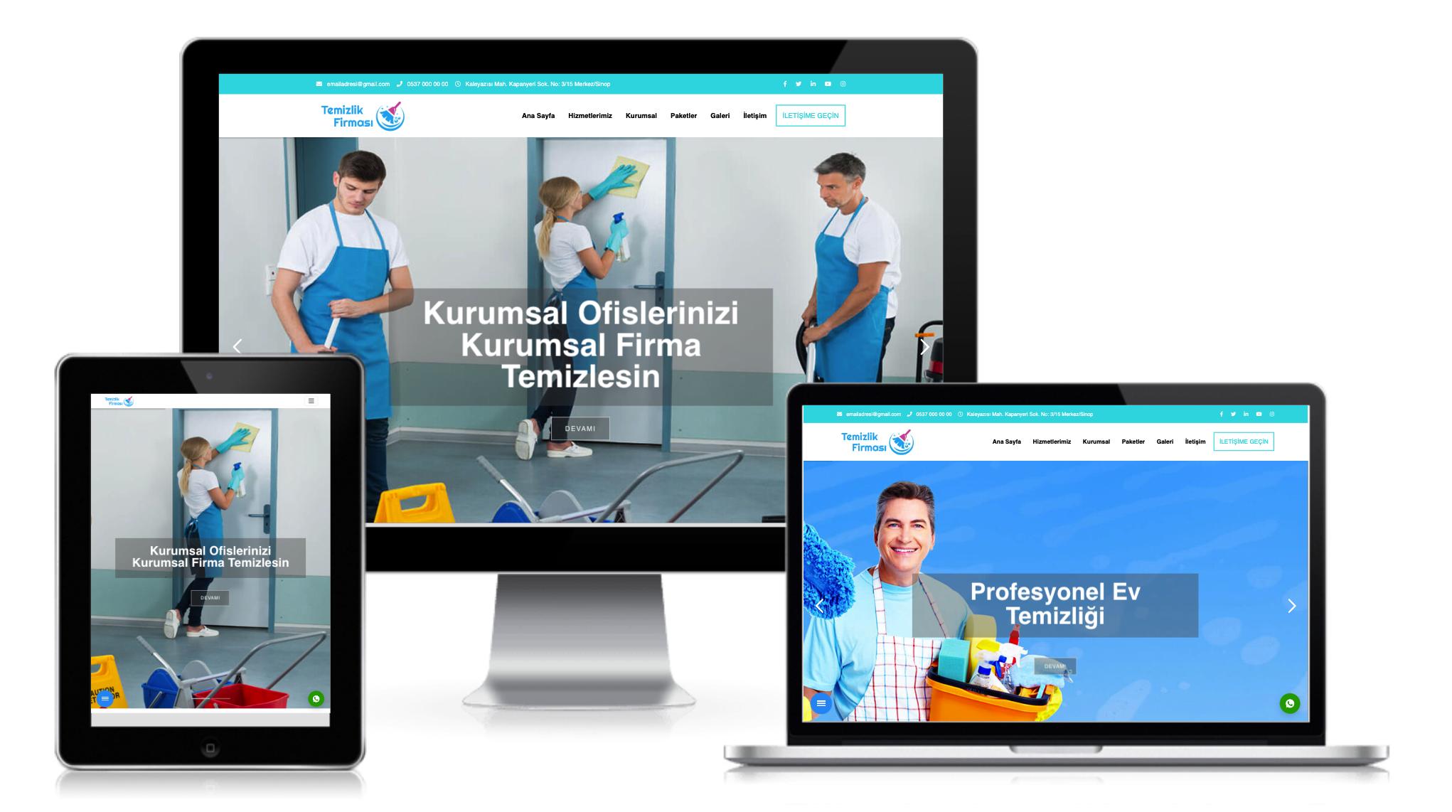 Reinige Temizlik Firması Scripti v2