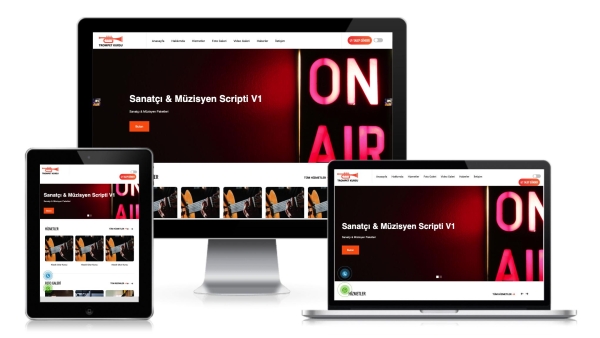 Singer Müzisyen Sanatçı Scripti