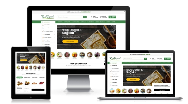 Yöresel Ürünler Premium Eticaret Paketi