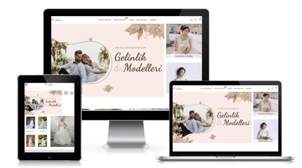 Gelinlik E-Ticaret Paketi