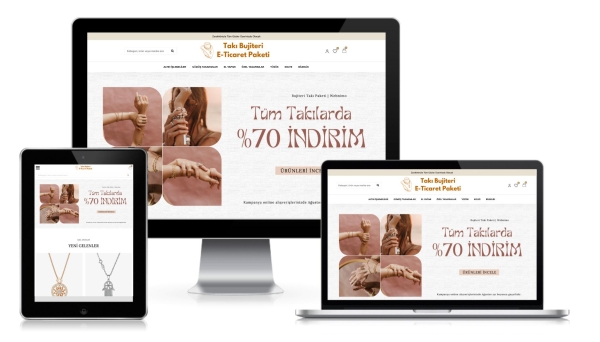 Takı Bujiteri E-Ticaret Paketi