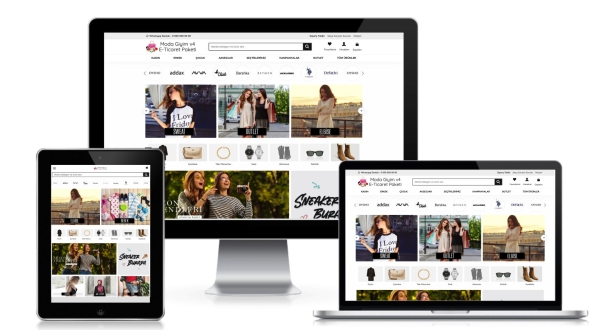 Moda Giyim E-Ticaret Paketi v4