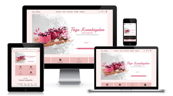 Pastane E-Ticaret Paketi