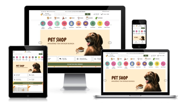 Petshop E-Ticaret Paketi v2