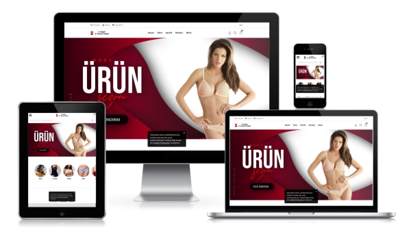 İç Giyim E-Ticaret Paketi v3