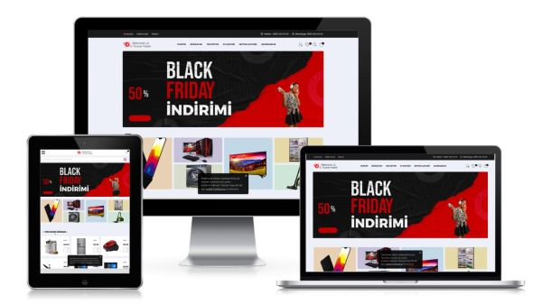 Elektronik Ürünler E-Ticaret Paketi v2