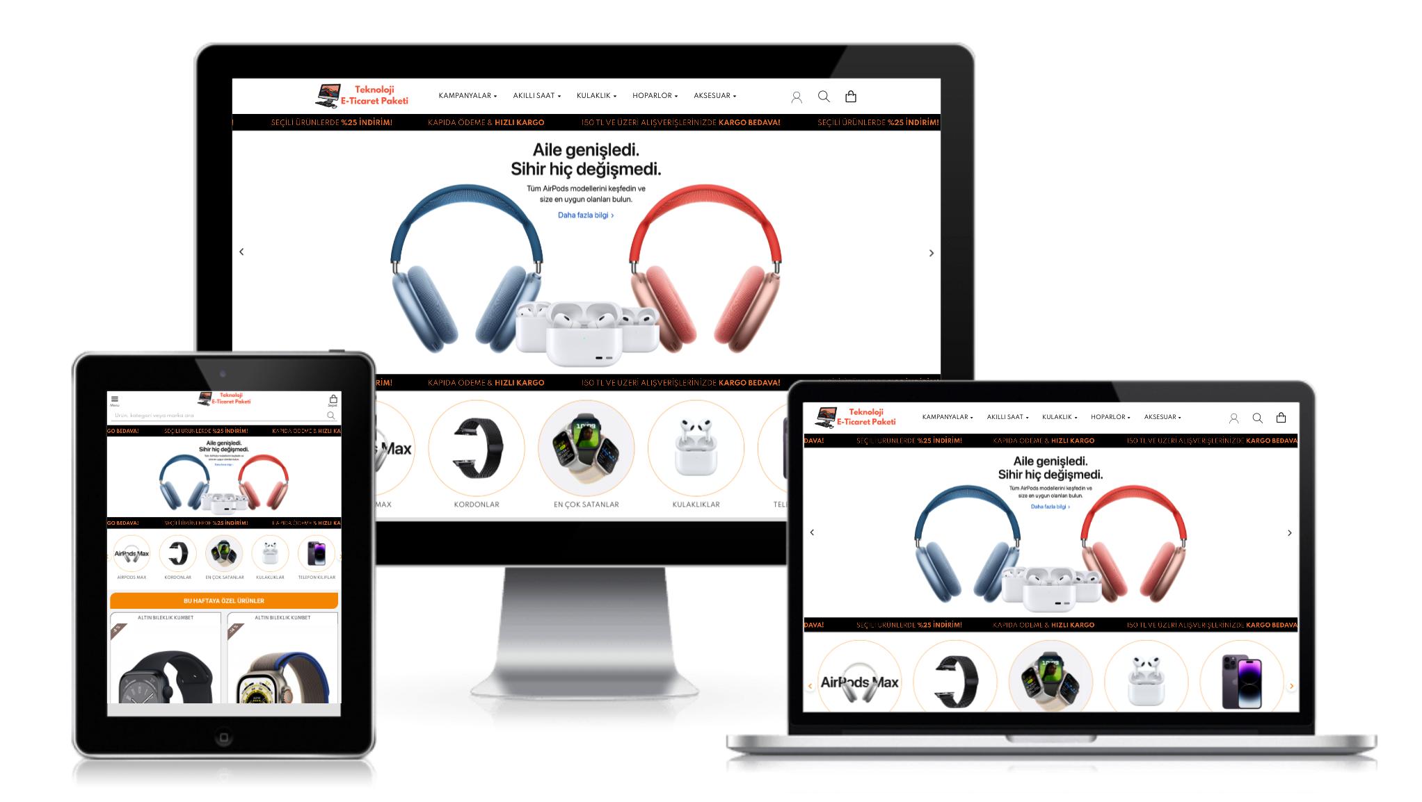 Teknoloji E-Ticaret Paketi v1