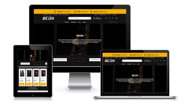 Beon Sporcu Malzemeleri E-Ticaret Scripti