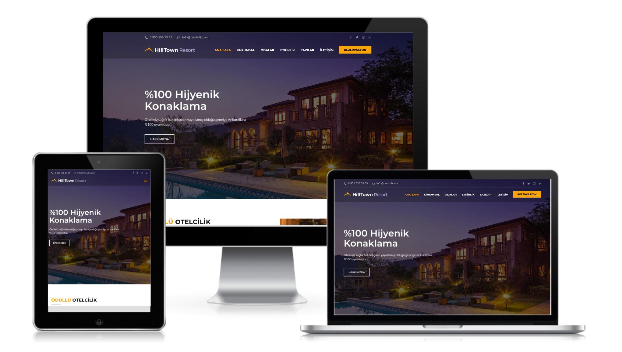 Hilltown Kurumsal Hotel Scripti