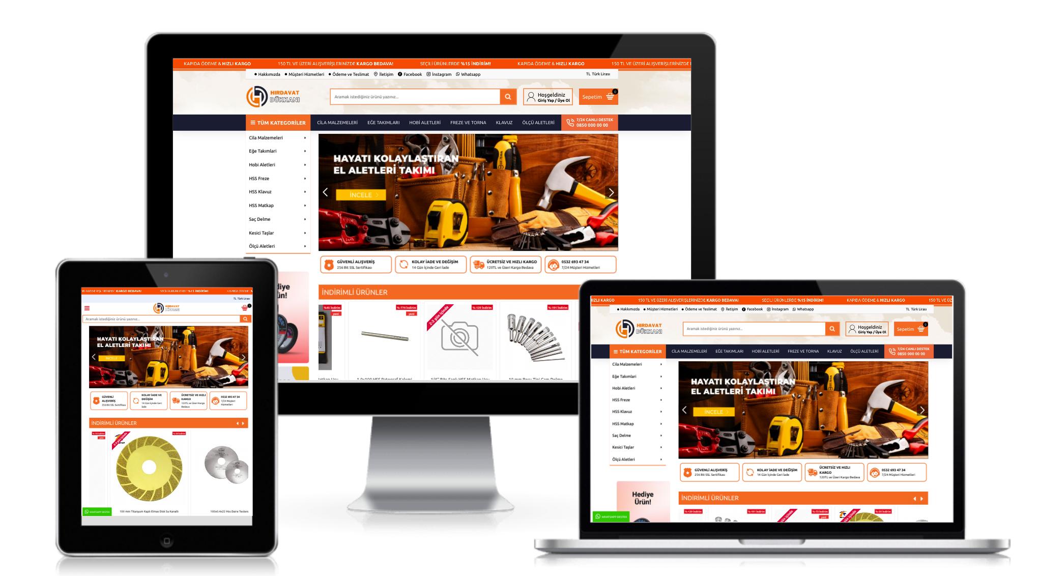 Hırdavat E-Ticaret Paketi v1