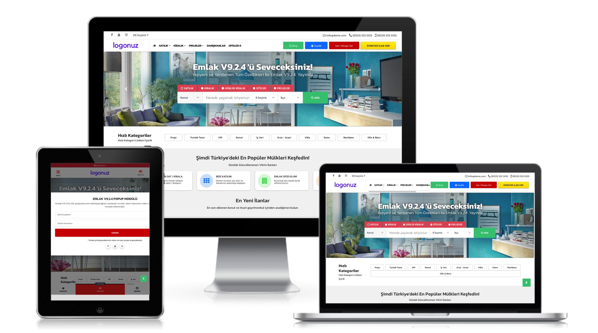 Real Emlak Scripti v2