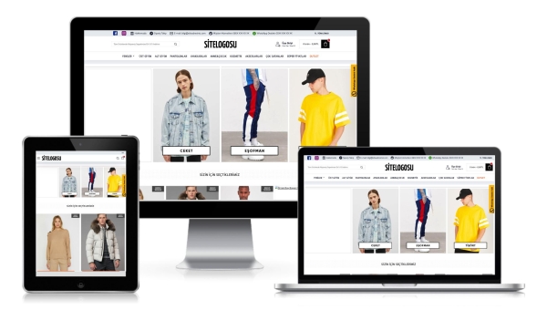 Butik Giyim E-Ticaret Paketi v3