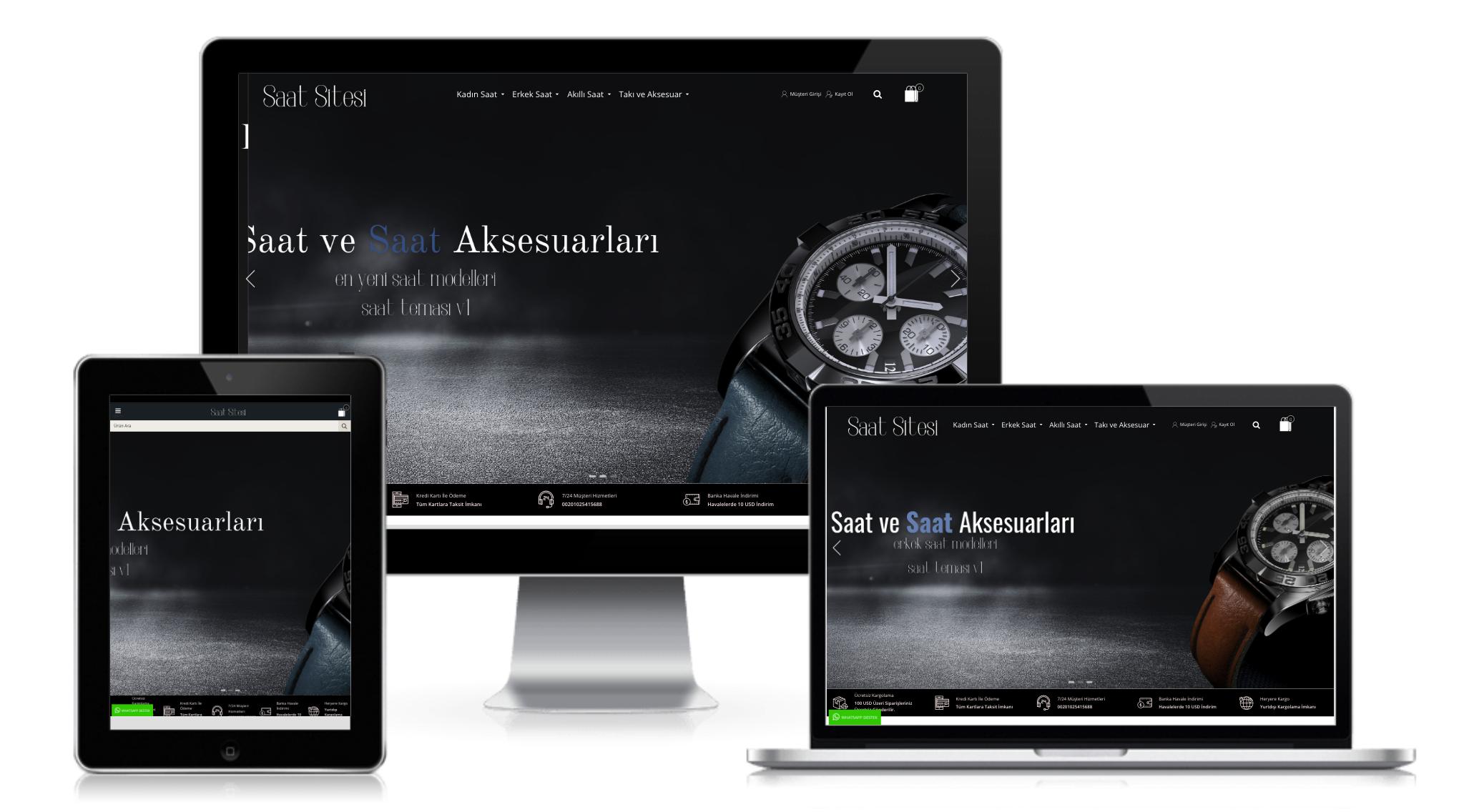 Saat Satış E-Ticaret Paketi