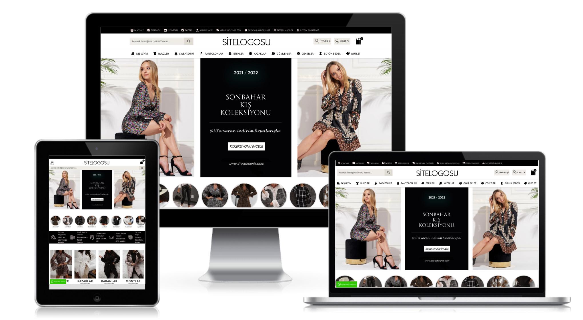 Moda E-Ticaret Paketi v2